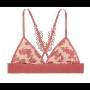 Victoria’s Secret pink triangle bralette